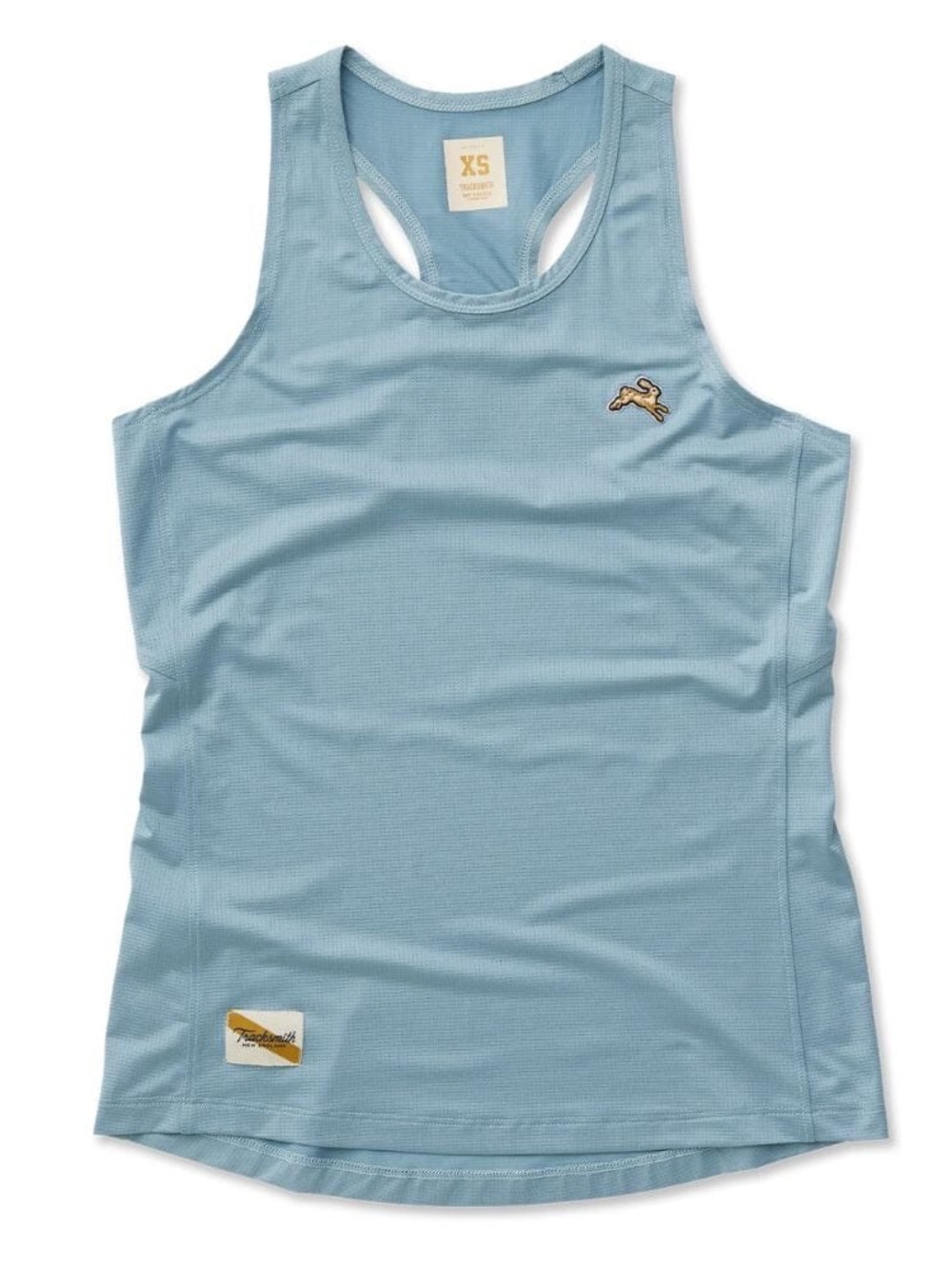 Tracksmith Light Blue Racerback Tank - Women's Performance Top